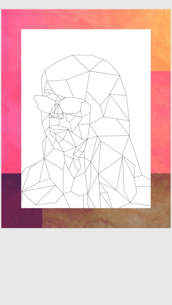 Geometric Print by Kiana Ballinger