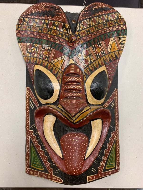 Mask from Chile by Unrecorded Artist
