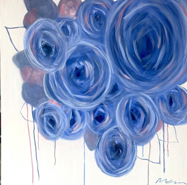 Blue Flowers by Meredith Sevin