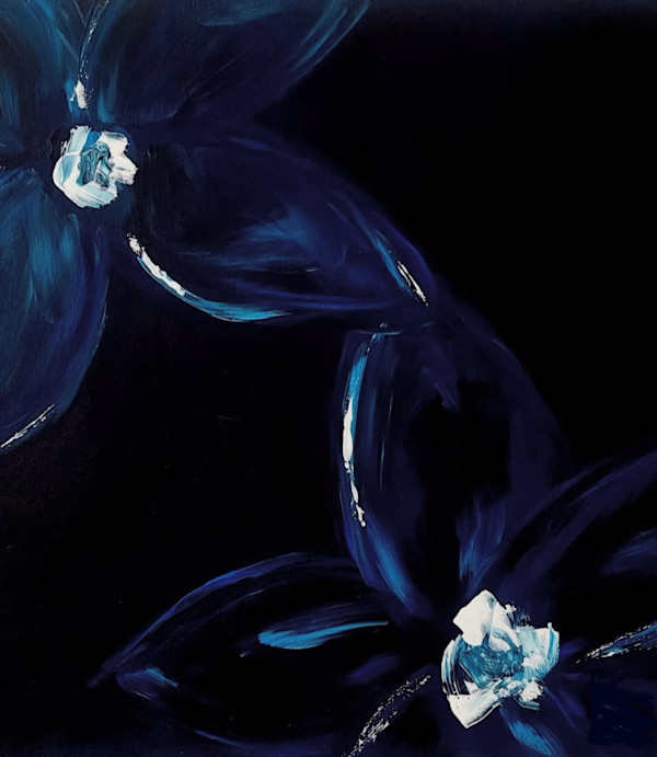 Blue Flowers by Meredith Sevin