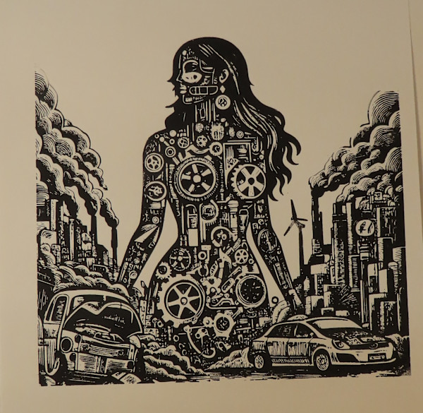 Junk Yark Woman by dennis gordon