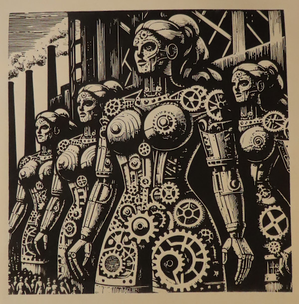 Giant Automatons by dennis gordon