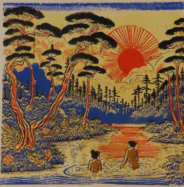 Bathers by dennis gordon