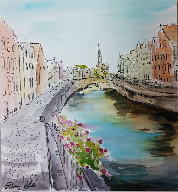 Bruge by dennis gordon