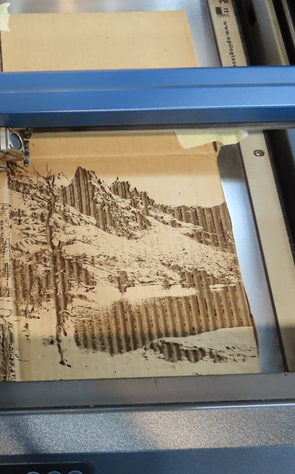 Emerald Lake Cardboard by dennis gordon