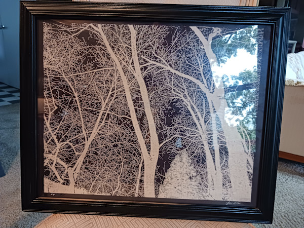 Night Time Winter View by dennis gordon