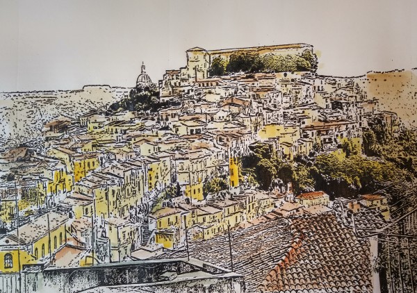 Noto View, Sicily by dennis gordon