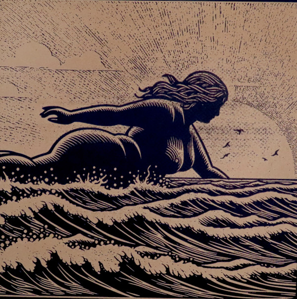 Swimmer by dennis gordon