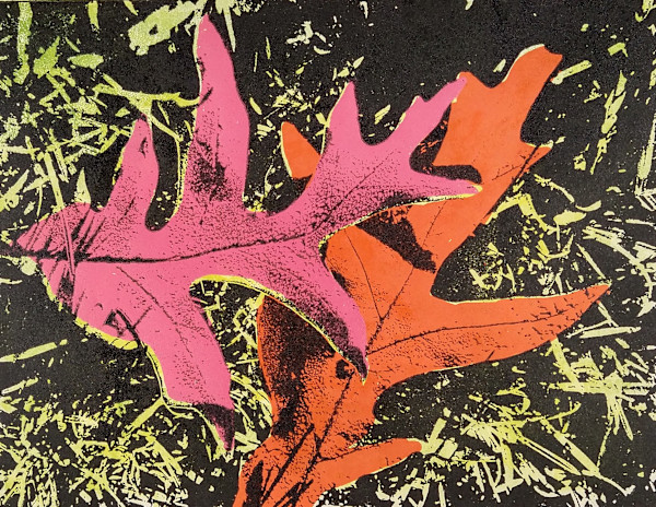 Oak Leaves by dennis gordon