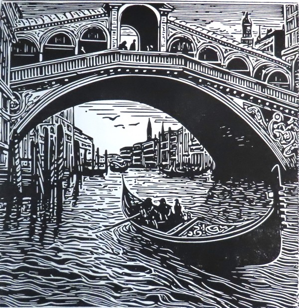 Venice Canal by dennis gordon