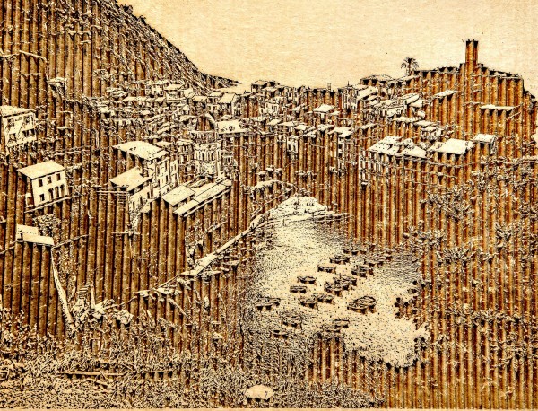 Vernazza, Cinque Terre by dennis gordon