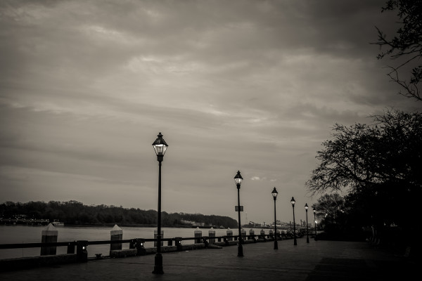 Lamplight at the River by Gestalt Imagery