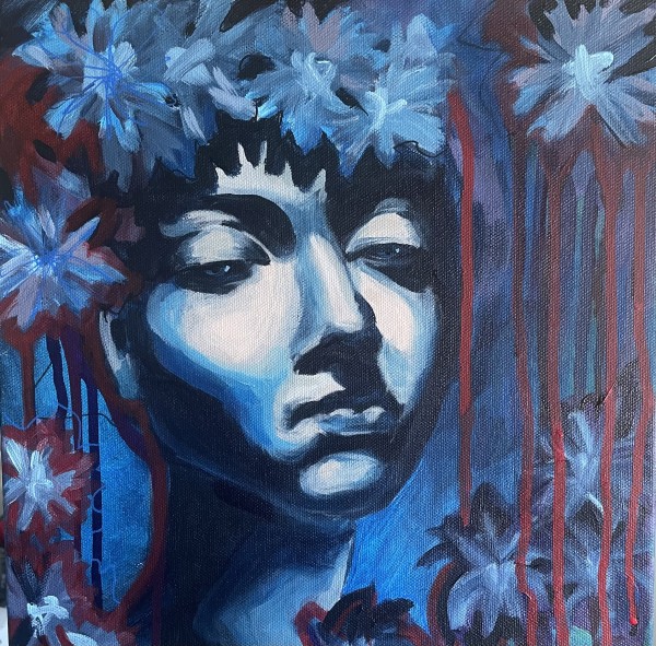 Blue Nymph by Jeanne May
