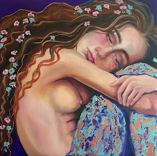 Copper Mermaid by Jeanne May