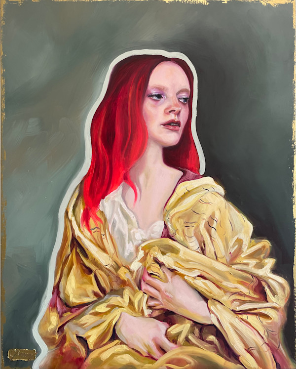 Portrait of Ginger, After Sargent by Jeanne May, Image 1.