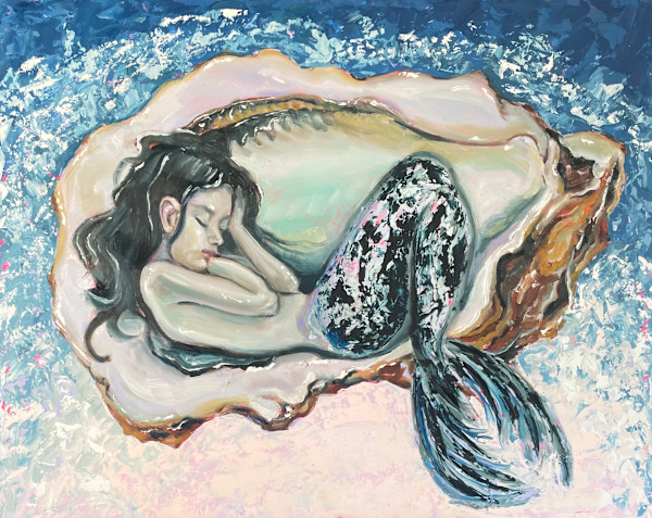 Sleeping Pearl by Jeanne May