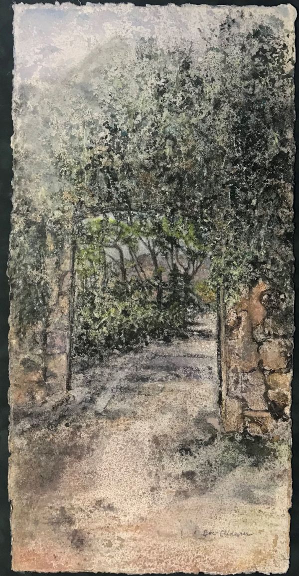 Leaving Park Guell by Cheryl Ann Boc-Chidester