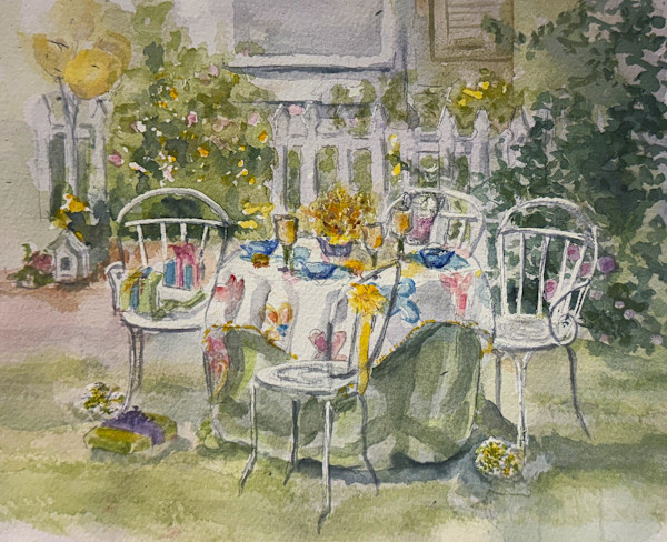 Garden Gathering by Cheryl Ann Boc-Chidester, Image 1.