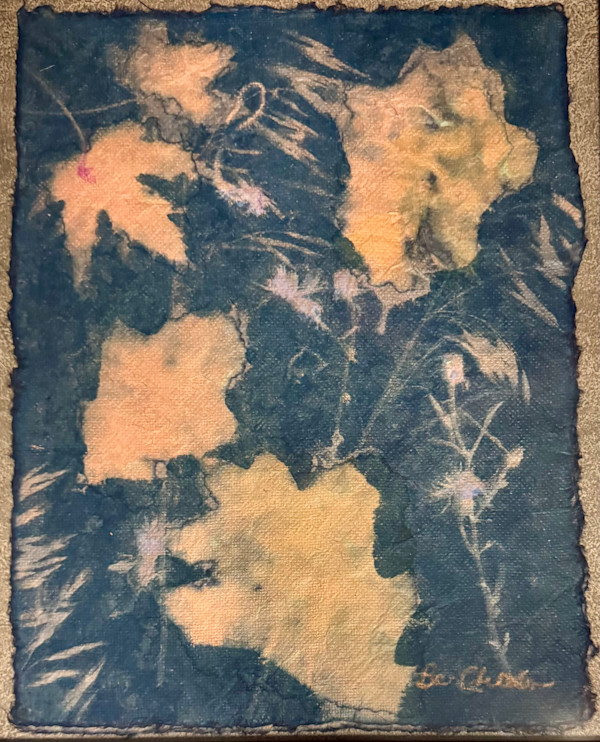 Fall in Orange and Blue by Cheryl Ann Boc-Chidester, Image 1.