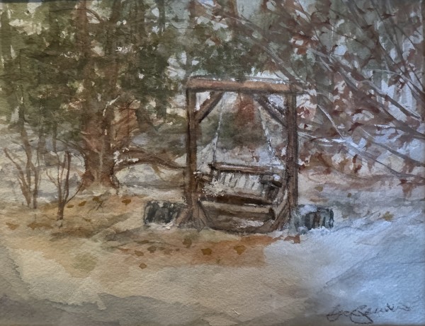 Snow Swing by Cheryl Ann Boc-Chidester