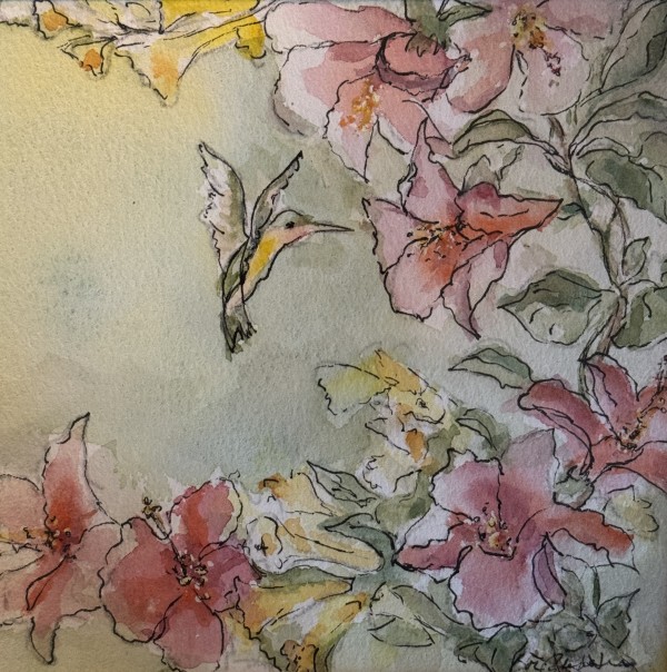 Happy Hummingbird by Cheryl Boc-Chidester