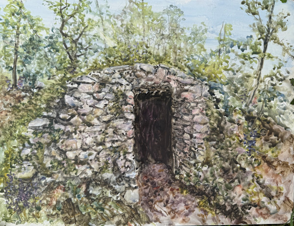 Guiman's Root Cellar (in Pinckney Recreation Area) by Cheryl Ann Boc-Chidester