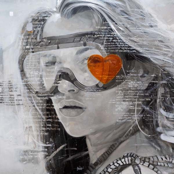 "Orange Heart" by Yunior Hurtado Torres