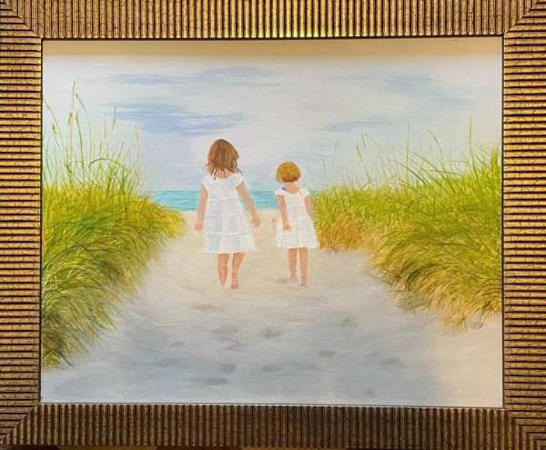 Beachwalk by Elizabeth Flatt