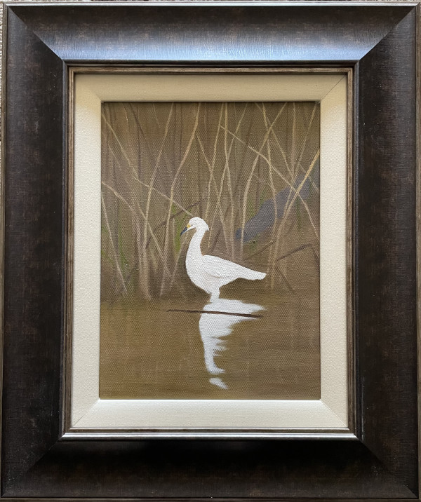 Egret, Davis Bayou Ocean Springs, MS by Elizabeth Flatt