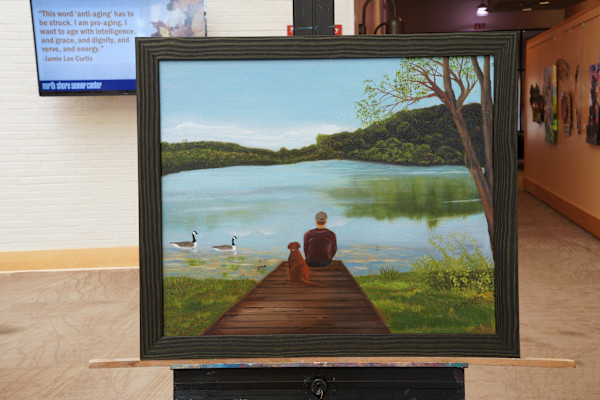 Lagoon Reflection by Elizabeth Flatt