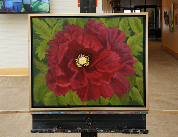 Blooming in Hubbard Woods by Elizabeth Flatt