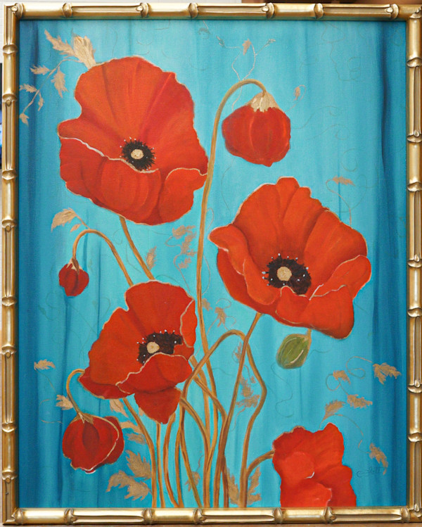 Poppies by Elizabeth Flatt