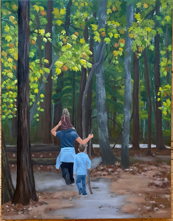 A Walk in the Woods by Elizabeth Flatt, Image 1.