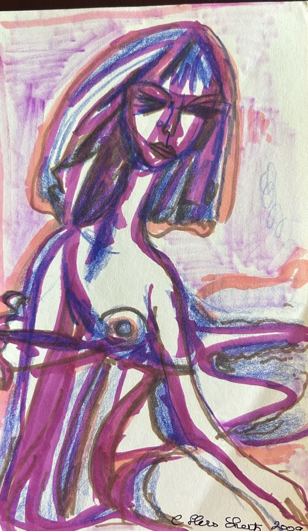 Purple Mood by Christiane Flers Shertz