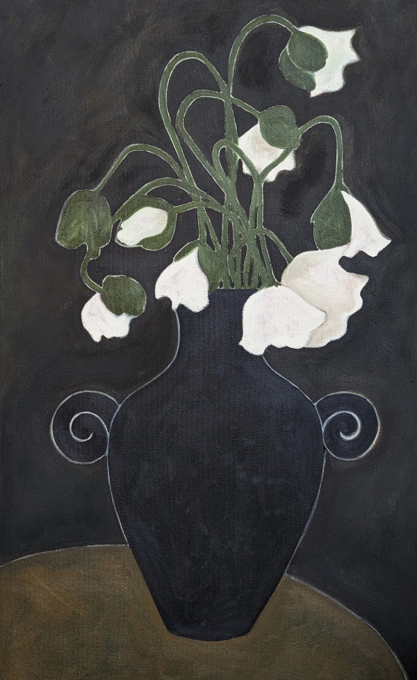 Grecian Vase by Kari Breitigam