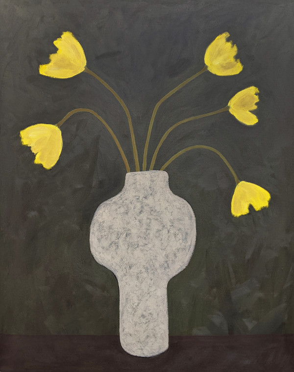 Yellow Tulips by Kari Breitigam
