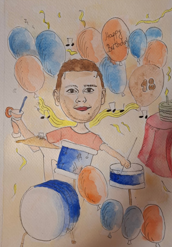 Karikatura Kada ti je rođendan by Tomislava Mihalj, Image 1.