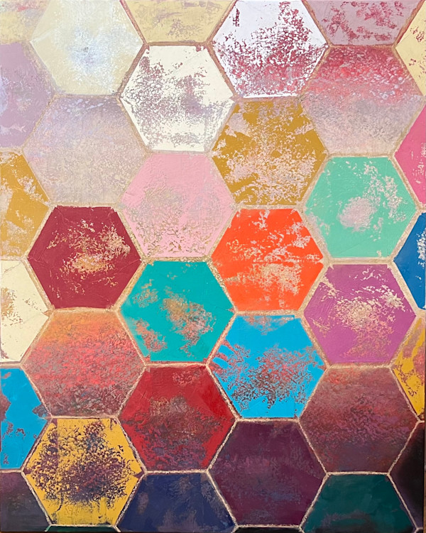 Sunset Hexa by Janet Hamilton, Image 1.