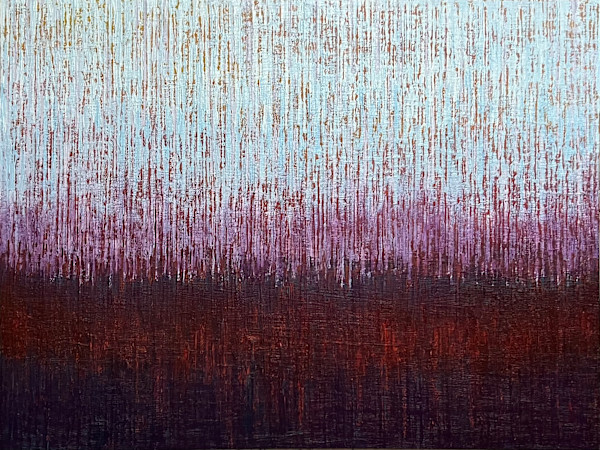 AL- Purple/Lt Blue by Janet Hamilton, Image 1.
