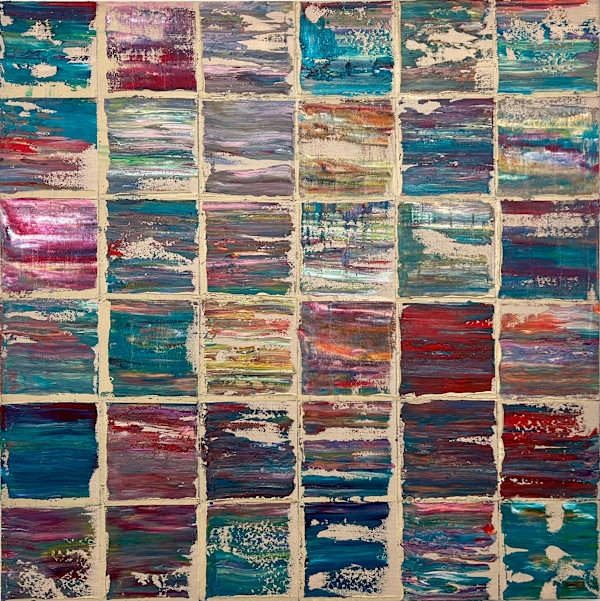 Recycled Squares by Janet Hamilton, Image 1.