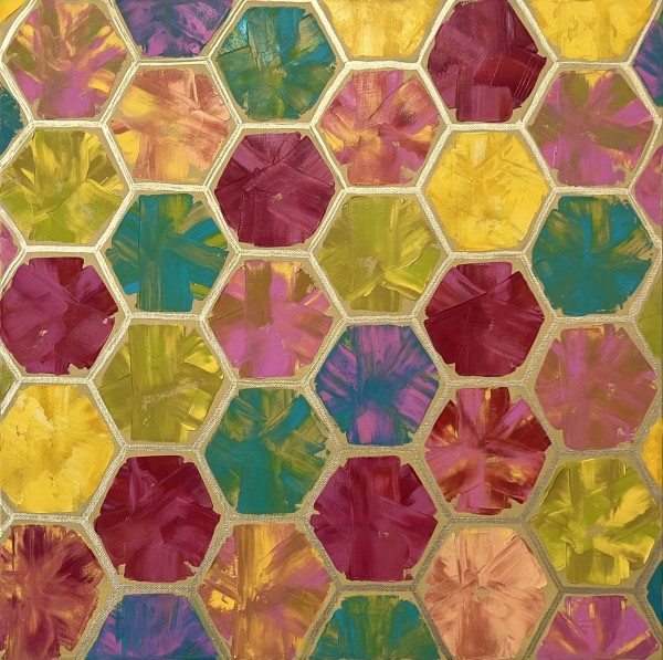 Hexigon-Multi by Janet Hamilton