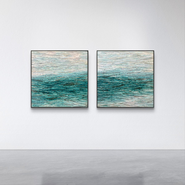 Tide Diptych by Janet Hamilton, Image 1.