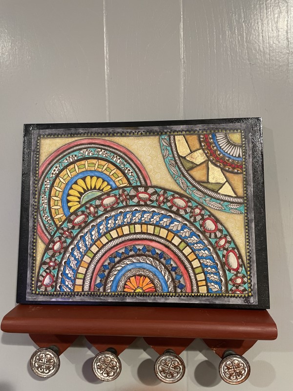 “Triple Mandala” by Donna Norton