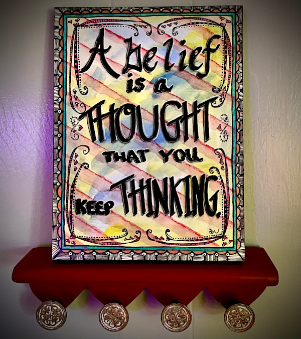 A Belief Sign by Donna Norton