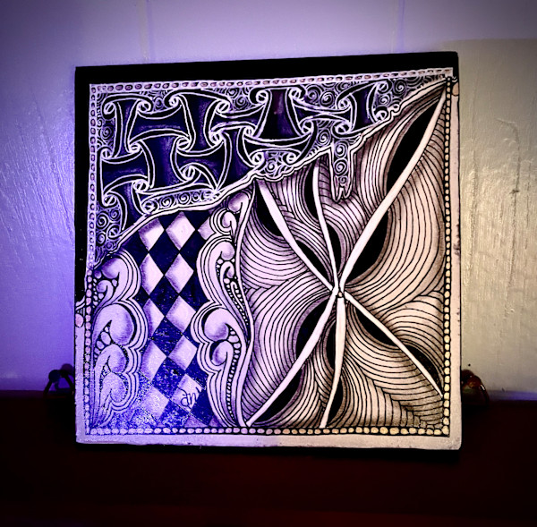 Ink Curtain by Donna Norton