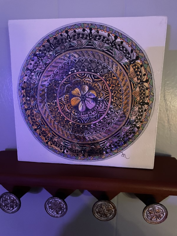 “Multicolored Mandala” by Donna Norton