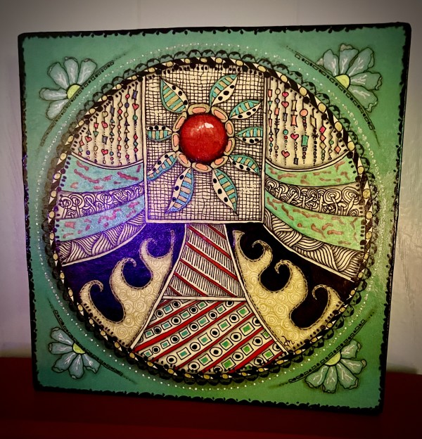 Poppy Red Pops by Donna Norton