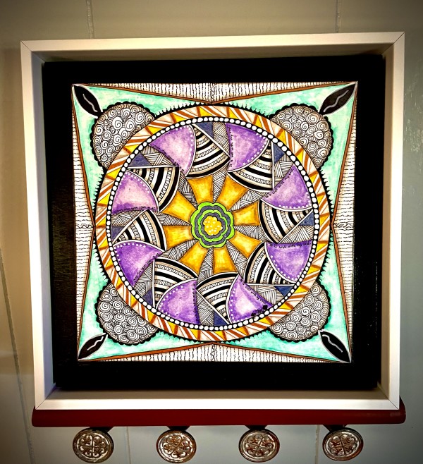 It is well with My Soul Mandala by Donna Norton
