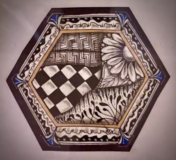 Flower in the Corner by Donna Norton