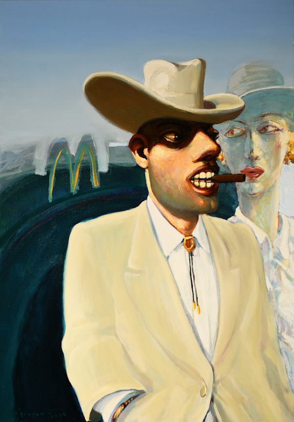 Big Mac, Oil on Canvas, 2000 by Peter Jooren